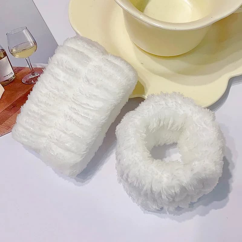 Bandeau de poignet en microfibre absorbant pour le lavage du visage, serviette de poignet, bandeau d
