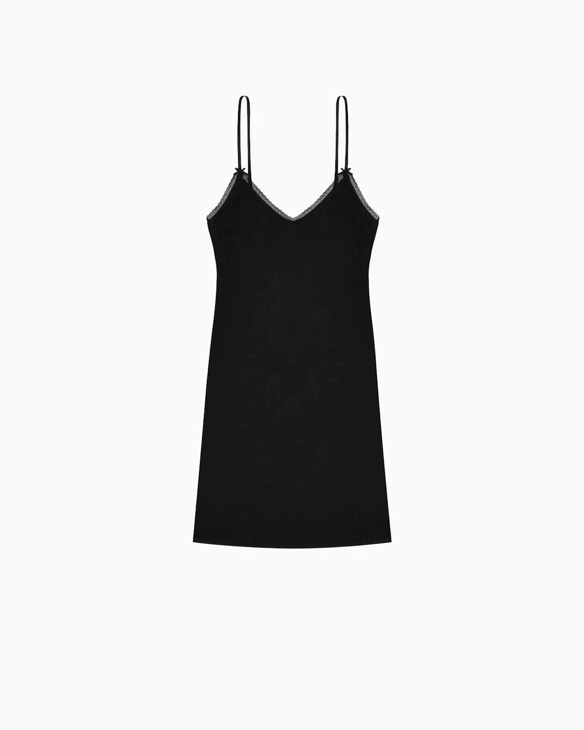 Robe camisole en dentelle bleue ajourée COU, tissu personnalisé : pur coton, super doux