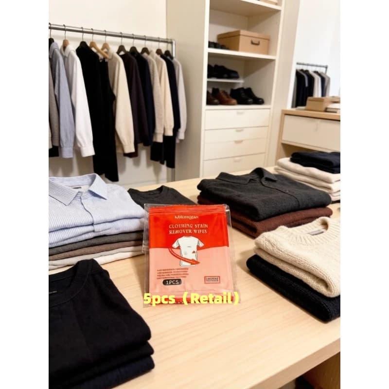 Lingettes nettoyantes pour taches de vêtements, huile dégraissante, pratiques à transporter et à uti