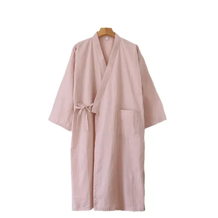 Peignoir en Gaze de Coton pour Homme et Femme