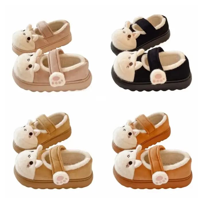 Chaussures patte de chat de dessin animé pour femmes