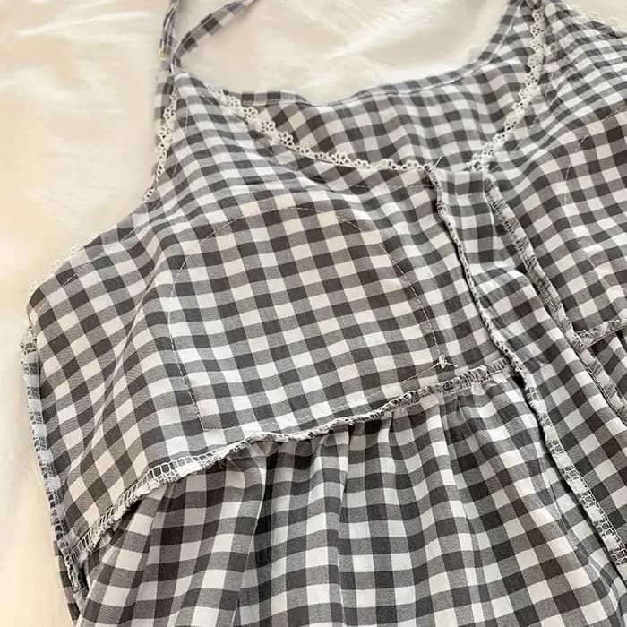 Pyjama à bretelles pour femme