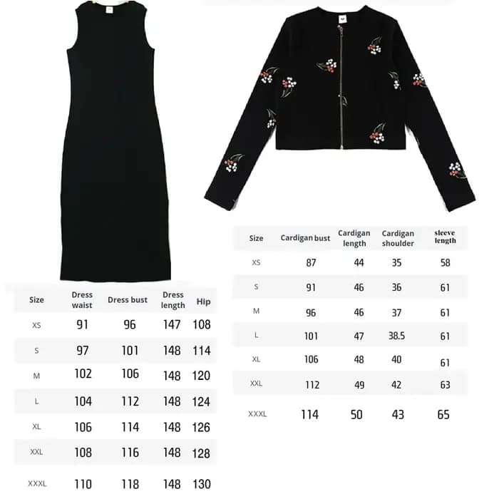 Robe longue cardigan côtelée pour femme avec fermeture éclair dorée