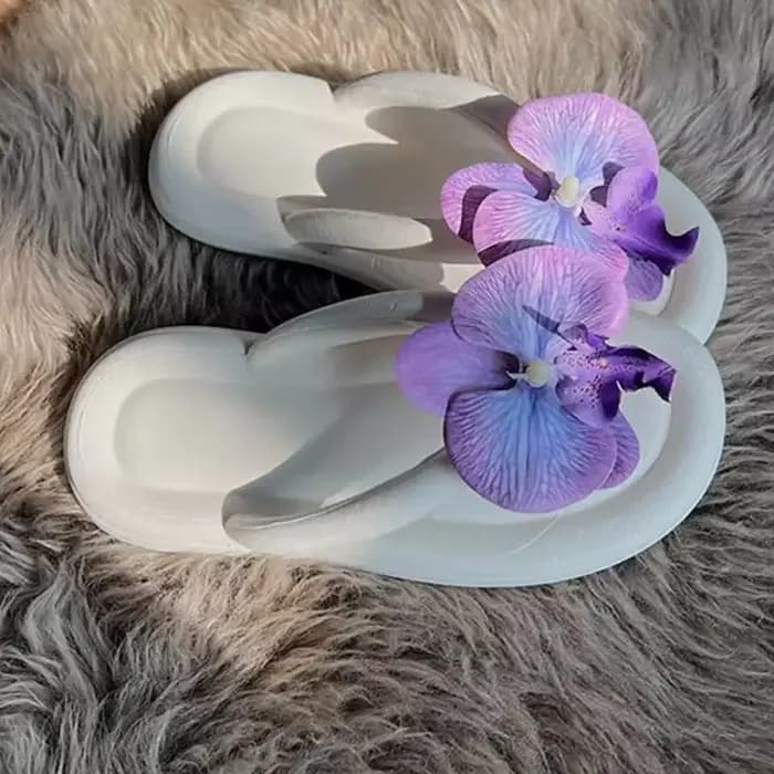 Nouvelles tongs EVA antidérapantes d'été à motif chevrons