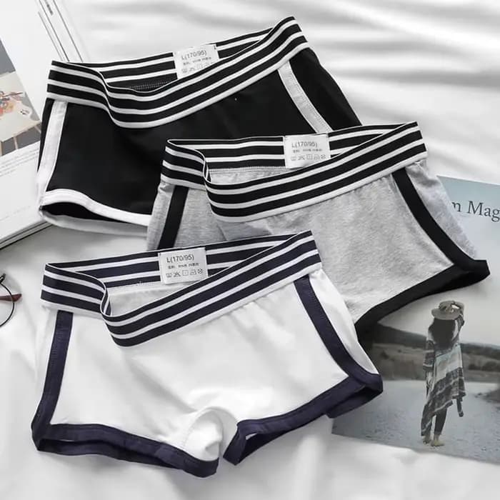Culotte boxer taille basse pour femme