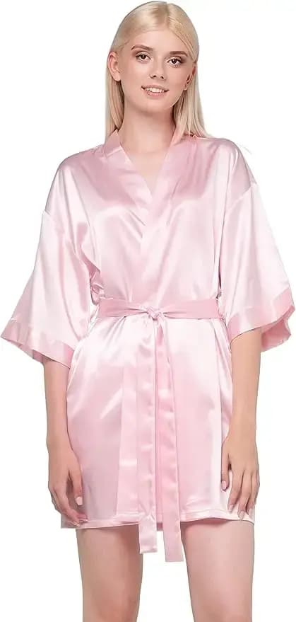 Pyjamas femmes été dames européennes et américaines à lacets peignoir sexy robe de matin robe de mai