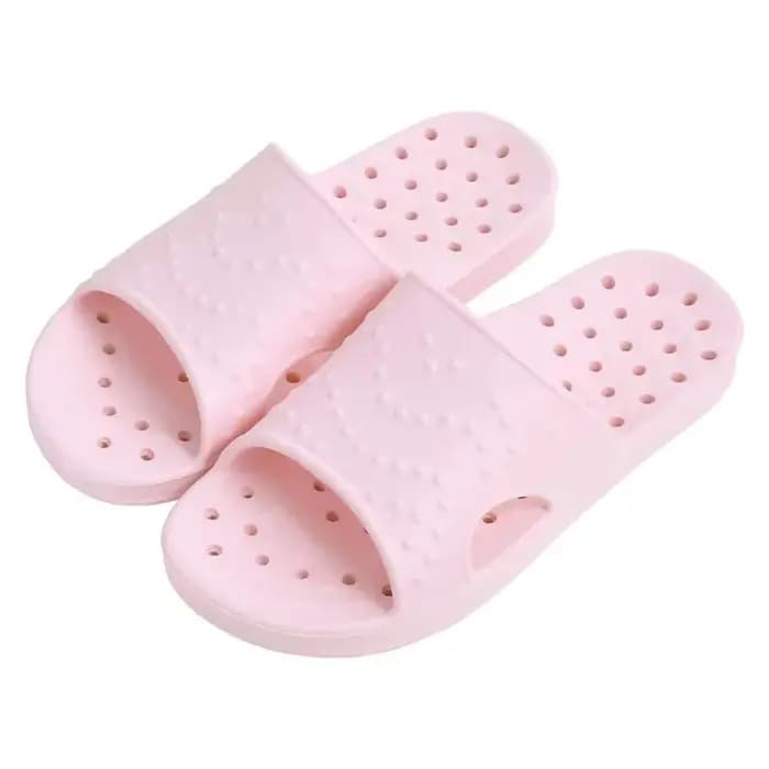 Chaussons de douche super doux Smile pour femmes et hommes