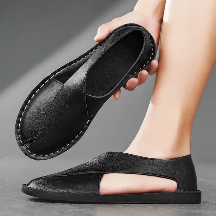 Offres spéciales hommes pantoufles creux respirant rétro sandales Ultra léger confort doux multifonctionnel en plein air chaussures de plage taille 38-47