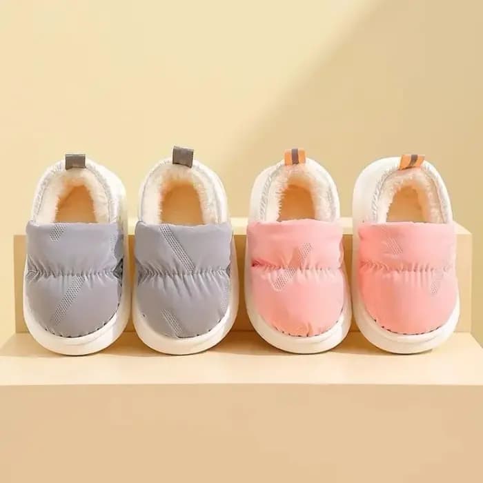 Chaussons d'intérieur en coton pour enfants