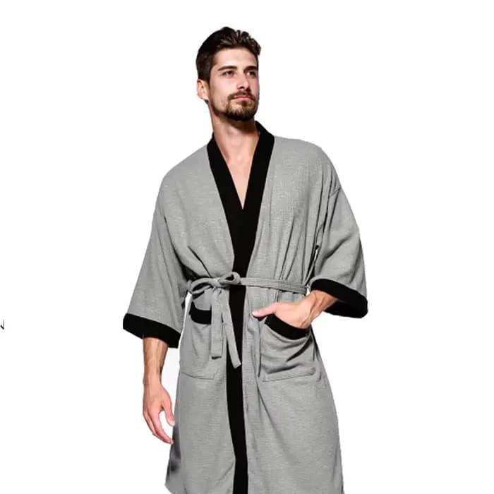 Peignoir grande taille pour hommes, vêtements de nuit, pyjama, 8XL, buste 140cm, 7XL, 6XL, printemps, été