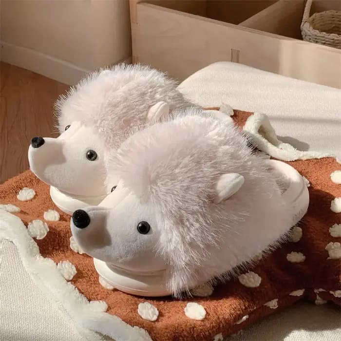 Pantoufles Moelleuses de Dessin Animé pour Femme