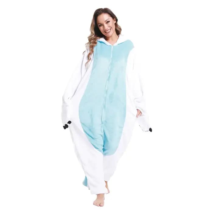Kigurumi sans dents Onesie pyjamas adulte combinaison animaux Onesies