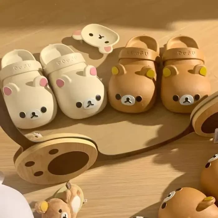 Chaussures d'été à enfiler avec trou d'ours