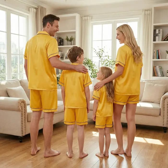 Combhasaki Ensembles de pyjamas assortis pour la famille