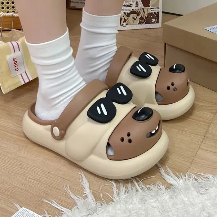 Nouvelles pantoufles EVA mignonnes et tendance pour le printemps et l'été