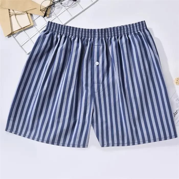 Vêtements de nuit en coton pour dormir Pyjamas pantalons hommes mode rayé