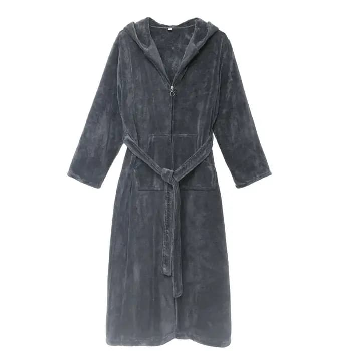 Peignoir de Glutnel Extra Long pour Femmes et Hommes Enceintes