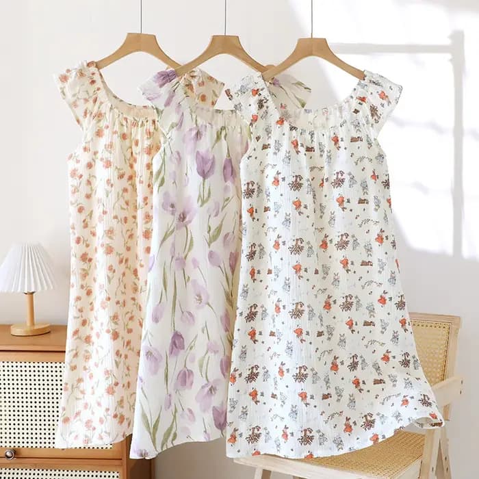 Robe de nuit mignonne et douce pour femmes