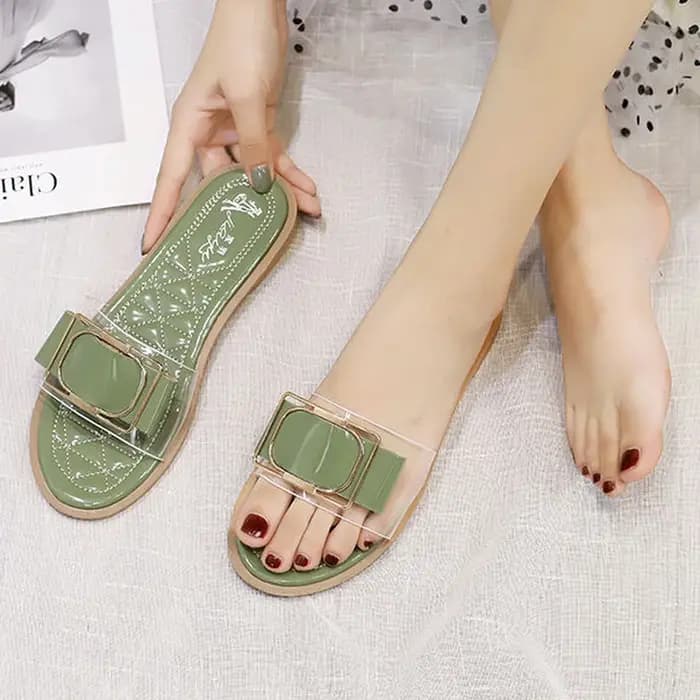 Pantoufles de luxe femme mode strass concepteur pantoufle plat femmes sandales nouveautés 2025 confortable élégant été nouveau chaud