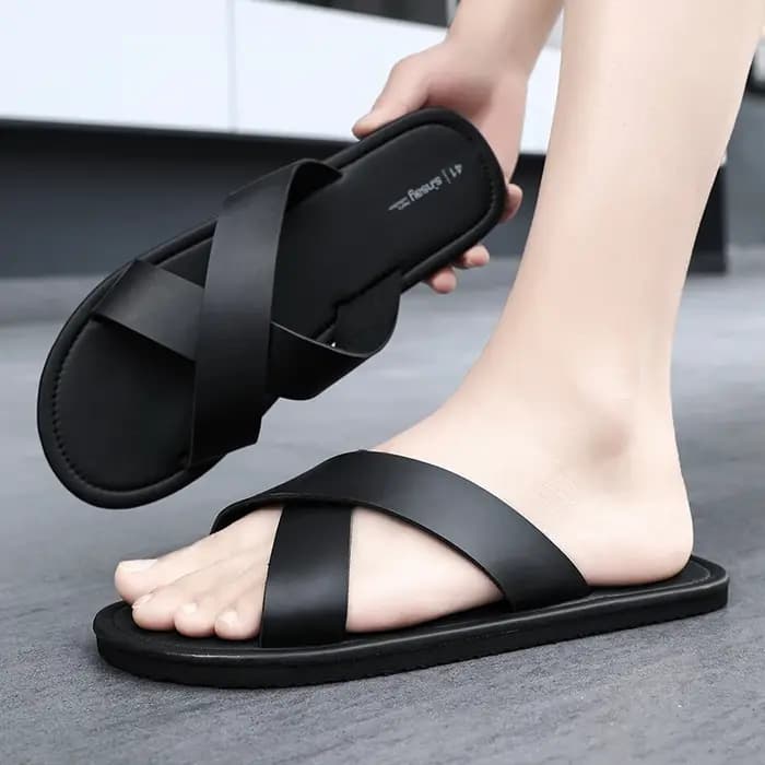 Chaussons pour hommes, intérieur/extérieur