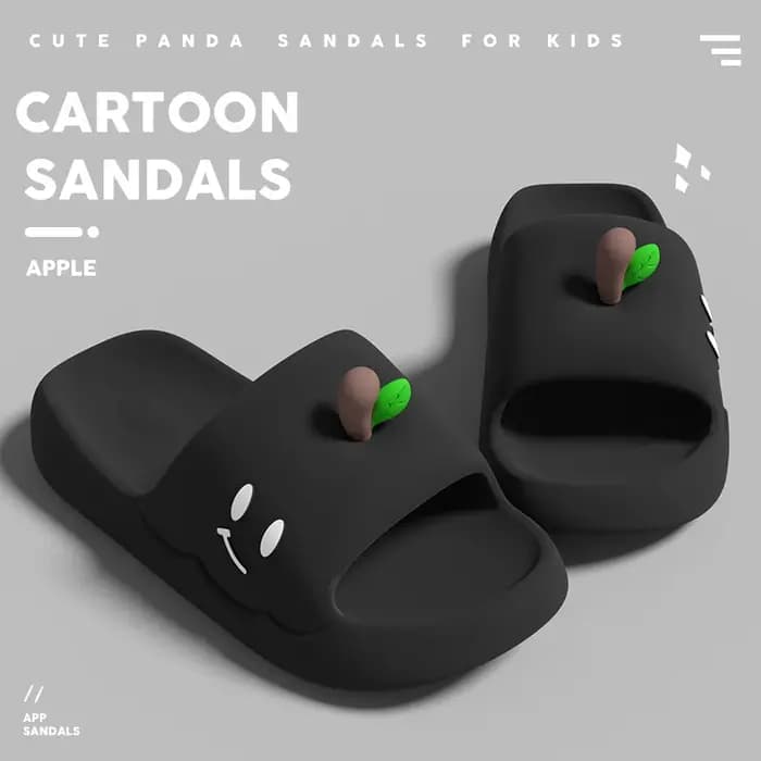 2026 Adorables pantoufles Apple Eva pour femme