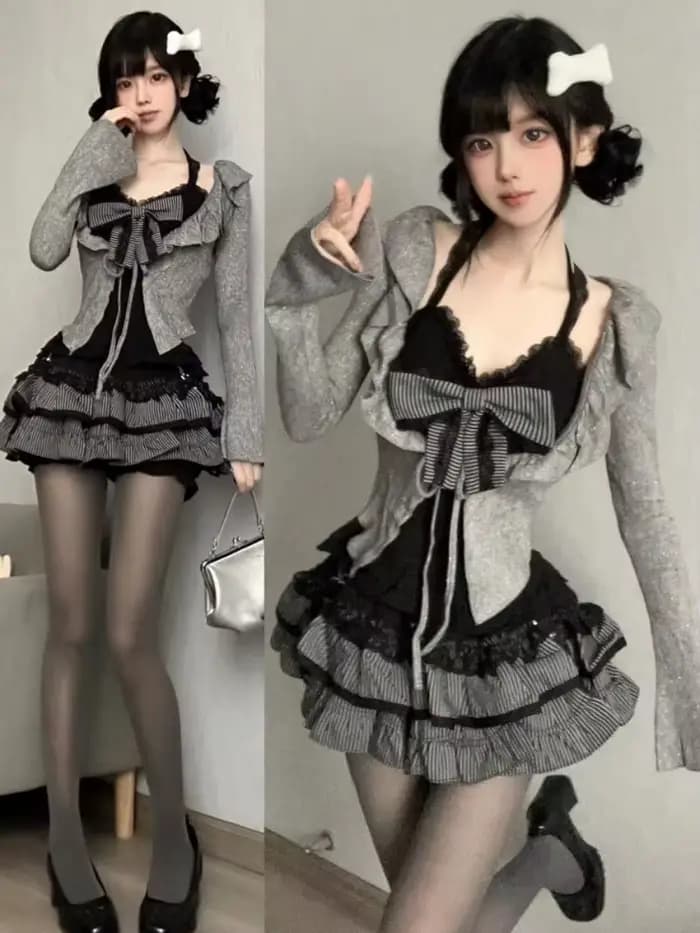 Robe pull tricotée pour femmes