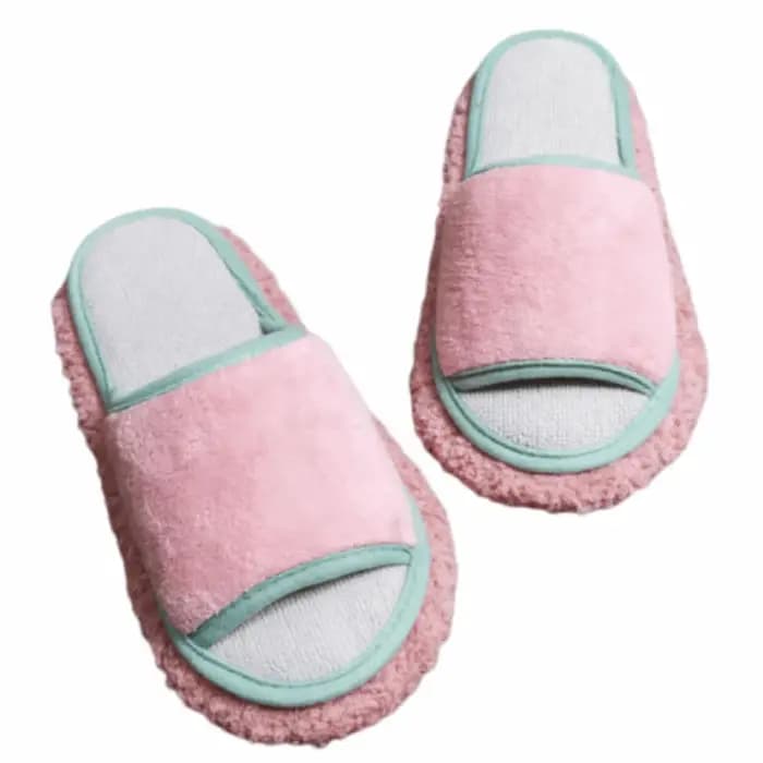 Pantoufles de vadrouille portables détachables en Microfibre