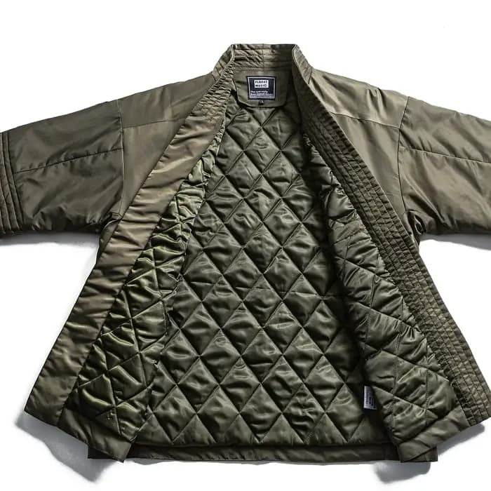 Nouveauté Original chine-Chic Robe taoïste courte coton hommes manteau rembourré