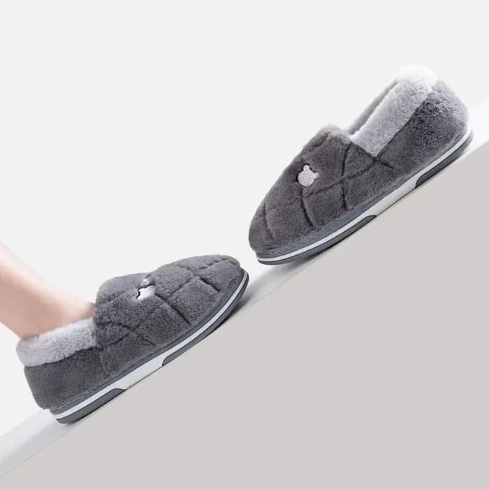 TZLDN pantoufles de fourrure hommes maison TPR plate-forme coussin chaud doux concepteur salon chaussures confortable antidérapant haute qualité intérieur