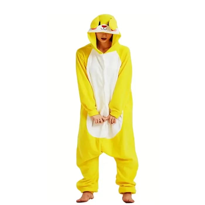 Pyjama Kigurumi une pièce à capuche pour femme