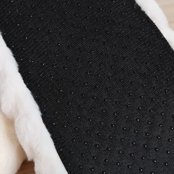 Moelleux femme pantoufle femmes maison hiver peluche épais antidérapant poignée doux mignon drôle intérieur