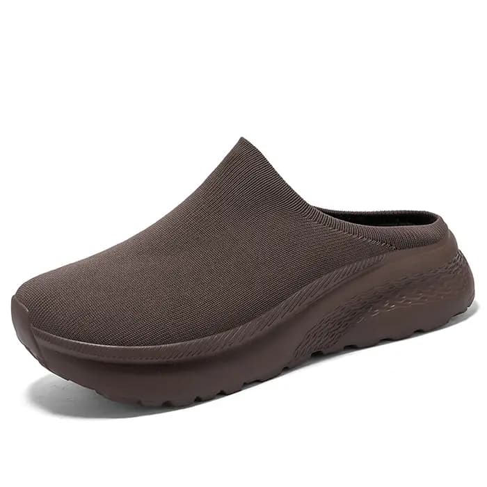 Demi-pantoufles chaudes pour hommes