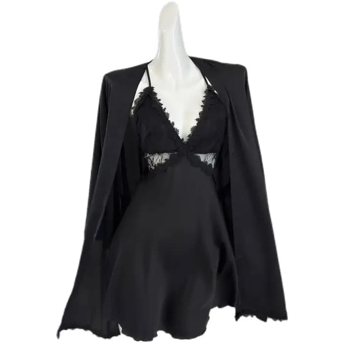 Robe de nuit à bretelles Sexy pour femmes