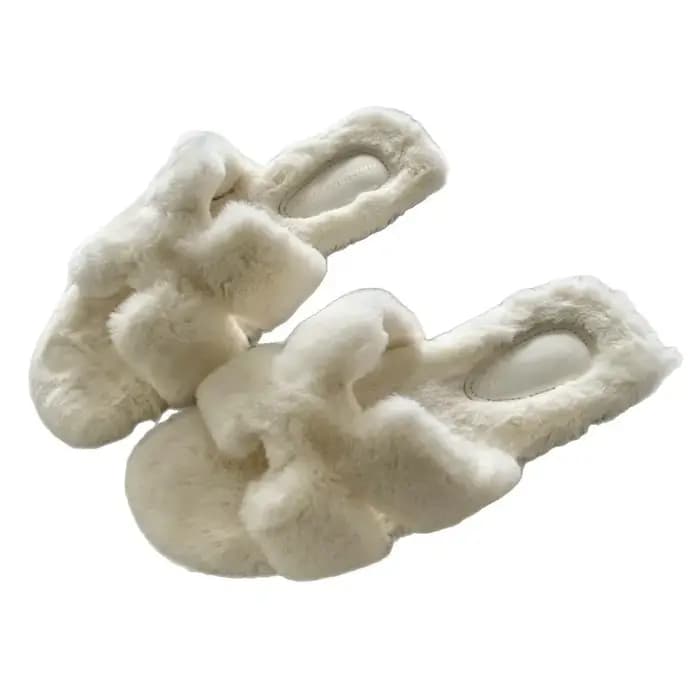 Pantoufles à enfiler douces et délicates