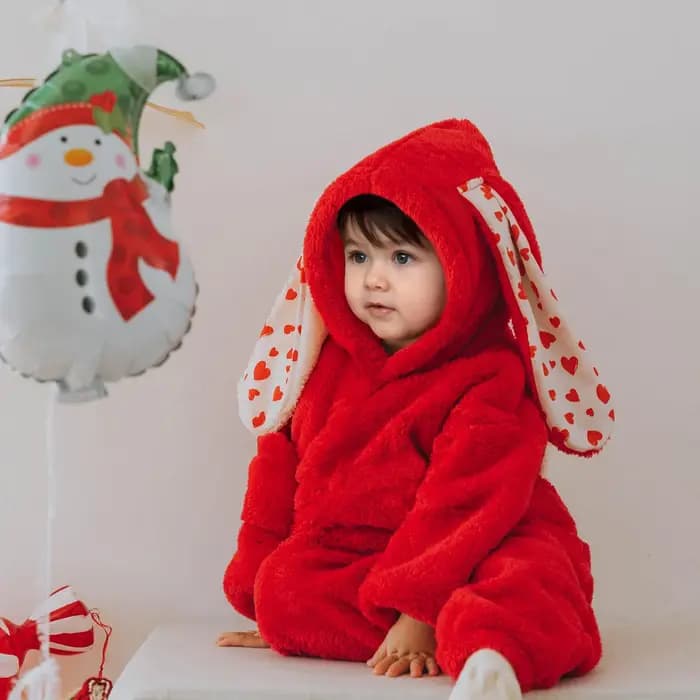 Barboteuse lapin pour bébé