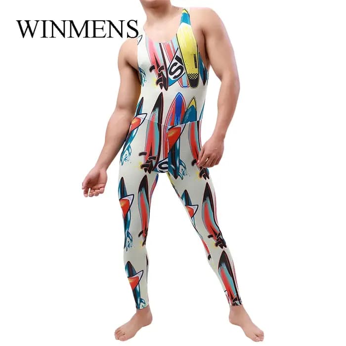 Pyjama une pièce pour hommes