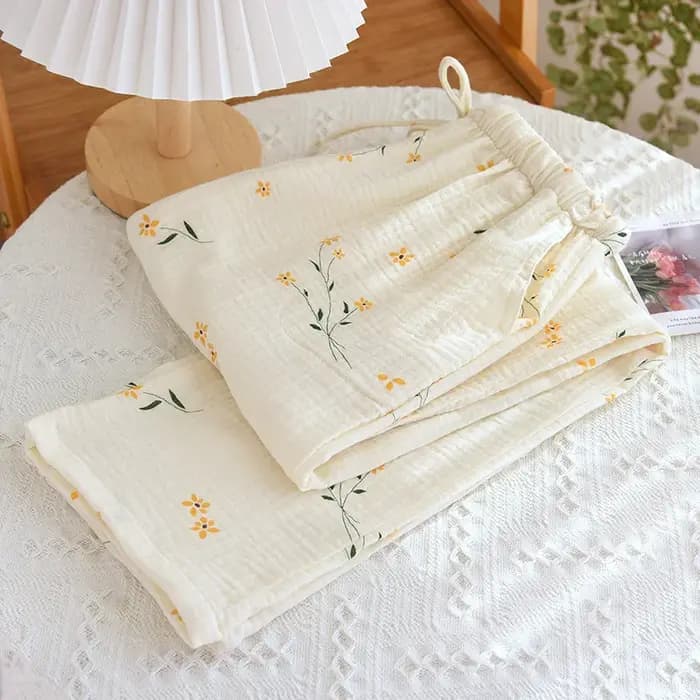 Nouveau Pantalon de Pyjama Femme Printemps 2026