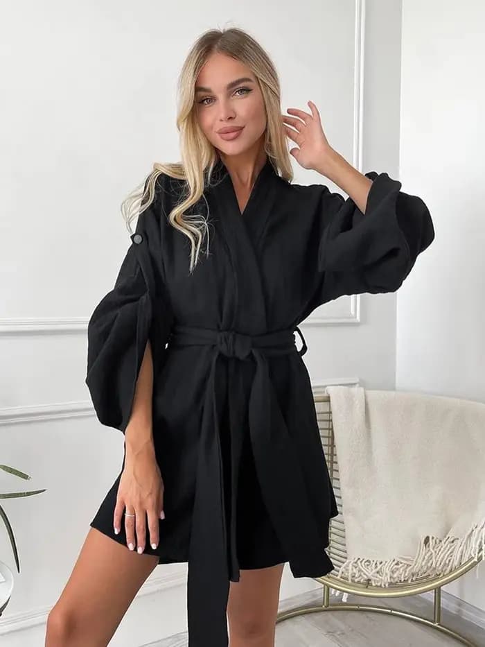 Marthaqiqi – Robe de nuit en coton pour femmes