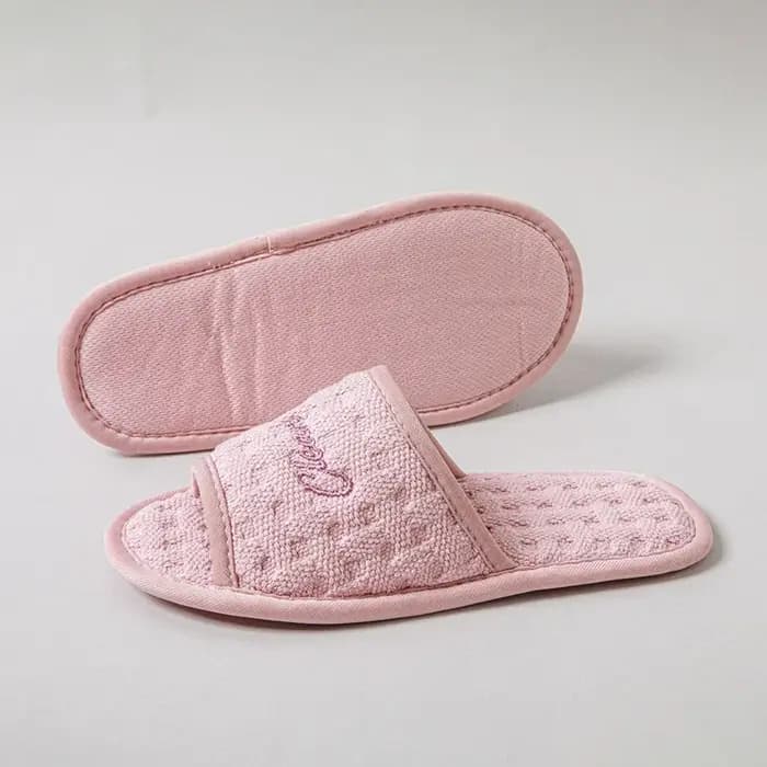 Nouvelles pantoufles d'intérieur en coton pour femmes