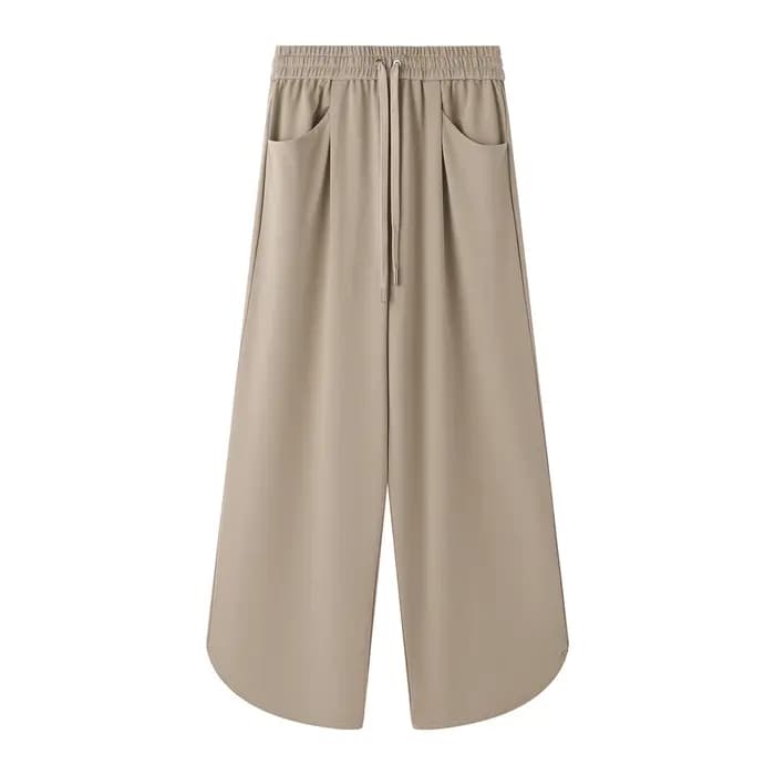 Pantalon de salon à jambes larges pour femme