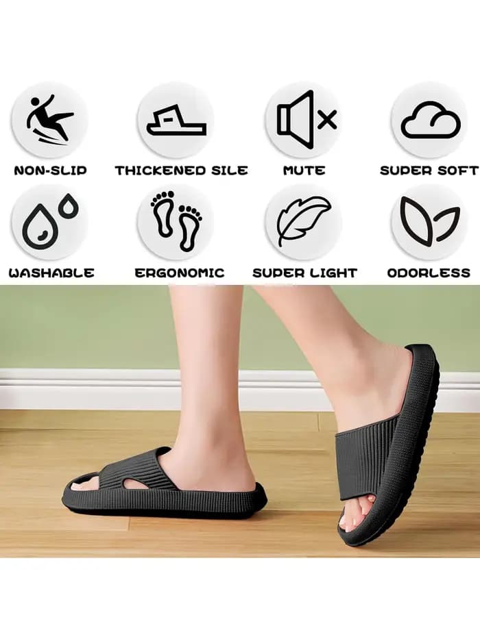 Sliders Cloud Pantoufles antidérapantes pour hommes et femmes