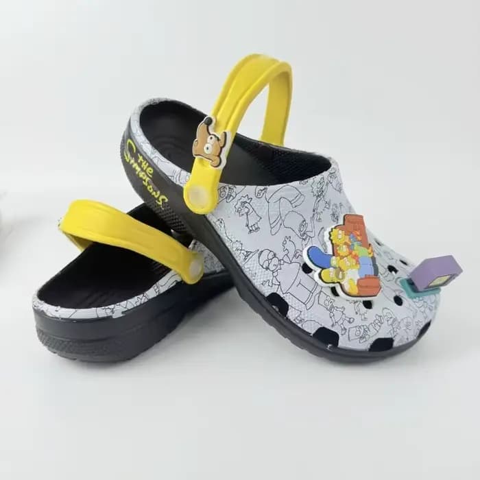 Tongs The Simpsons Homer Marge Lisa, chaussures créatives à motif de personnage de dessin animé, sty