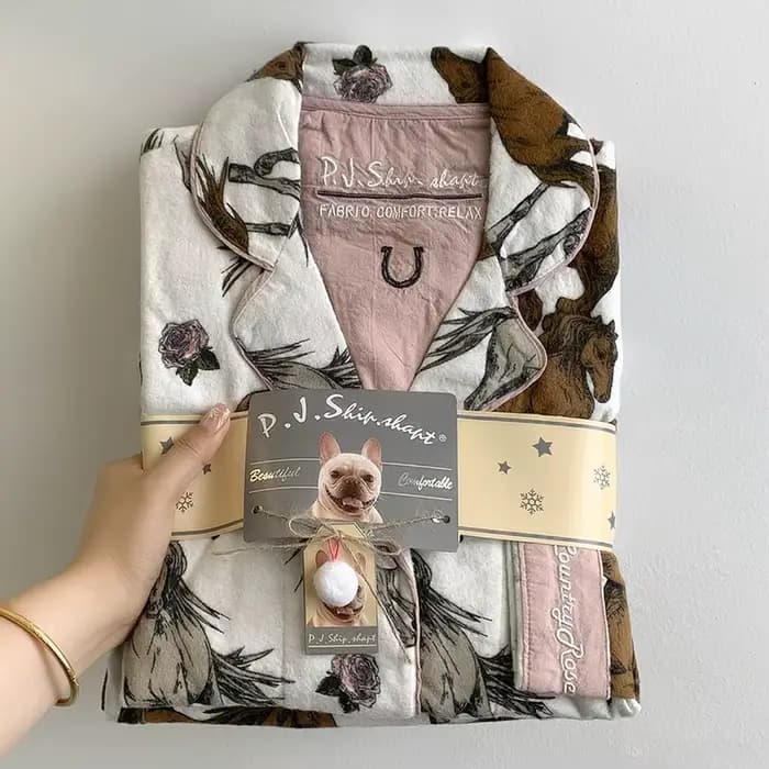 Ensemble pyjama 100% coton pour femme