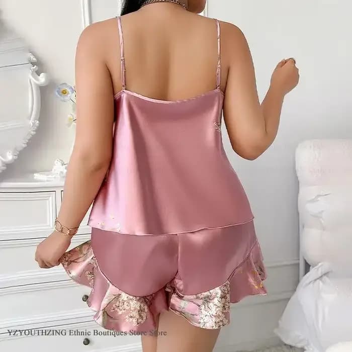 Ensemble pyjama grande taille 3XL 4XL 5XL pour femme