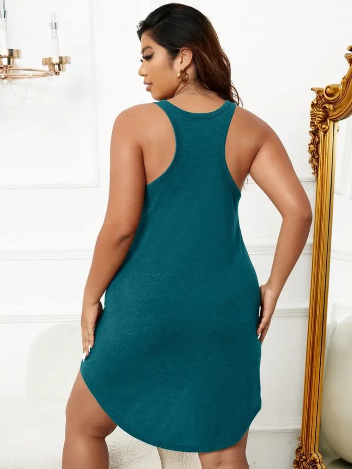 Chemise de nuit gilet grande taille