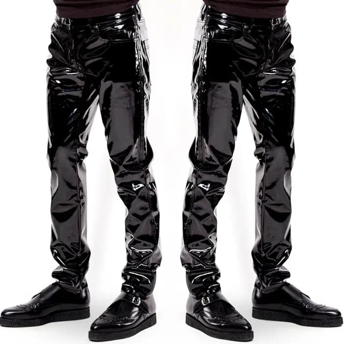 Pantalon Long en Latex pour hommes