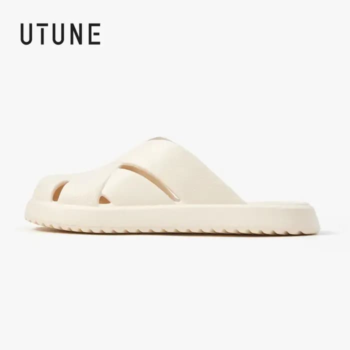 UTUNE Sandales coulissantes d'été EVA pour femmes