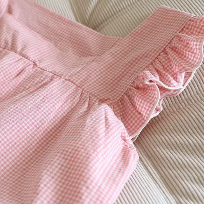 Robe pyjama sans manches pour dames