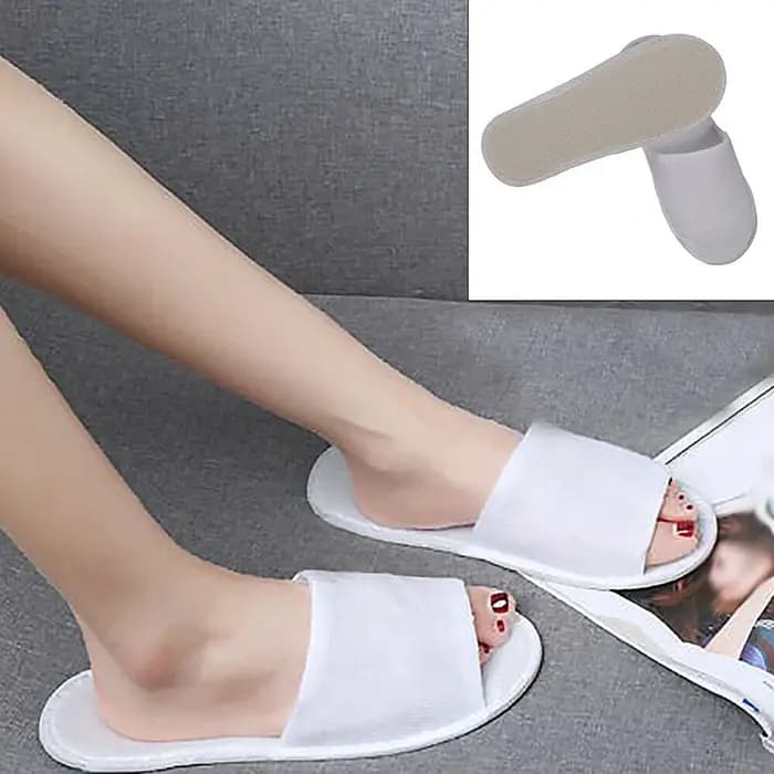 1/2 paires pantoufles jetables hôtel Spa voyage pantoufle fête maison invité usage antidérapant hommes femmes unisexe tongs chaussures chez l'habitant