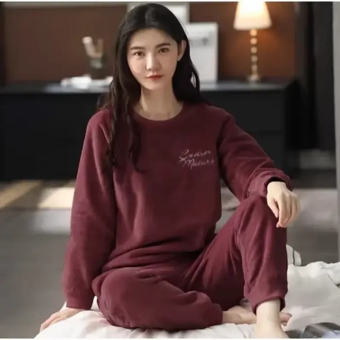 Vêtements de nuit chauds pour l'hiver